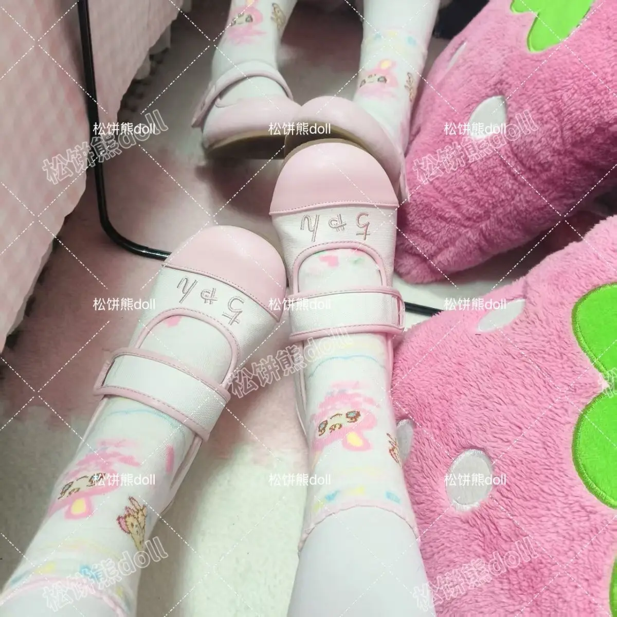 

Японские мультяшные Mp универсальные хлопковые милые носки с рюшами для девочек, новинка 2025, студенческая одежда для дочери, аксессуары Y2k, носки в стиле Лолиты