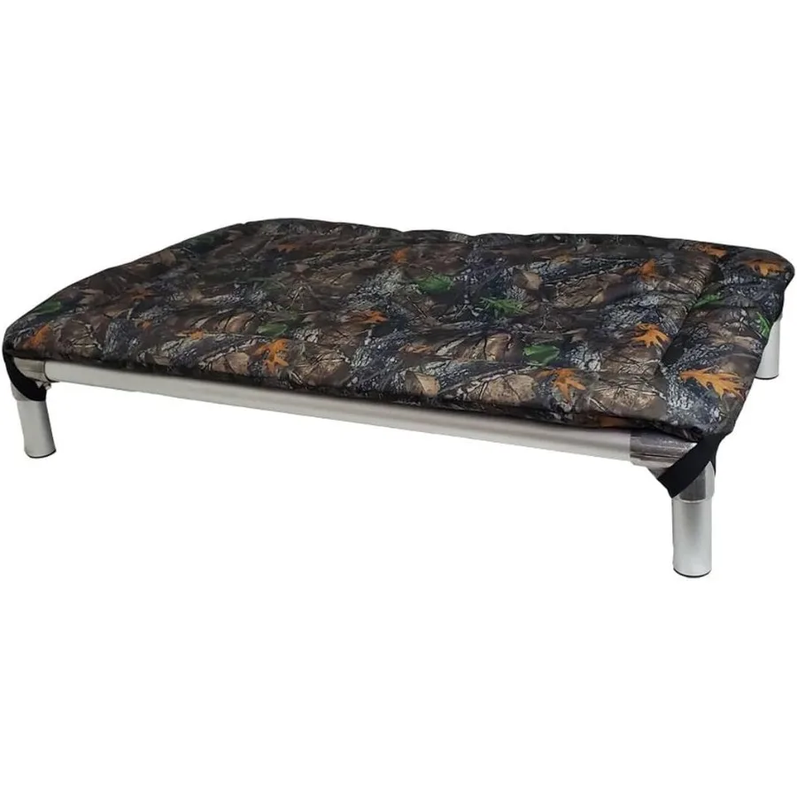 وسادة سرير للكلاب من القماش لتقويم العظام للكلاب ذات السلالات الكبيرة مع نسيج كوردورا متين وحشو مبطن مثالي للاستخدام الخارجي مقاس XLarge #1