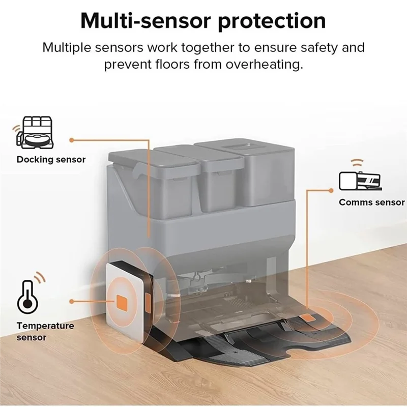 Kit de secador ABVI Plugue UE 220V para Roborock S7/S75 Maxv/G10/Q70 e outras séries de acessórios para aspirador de pó