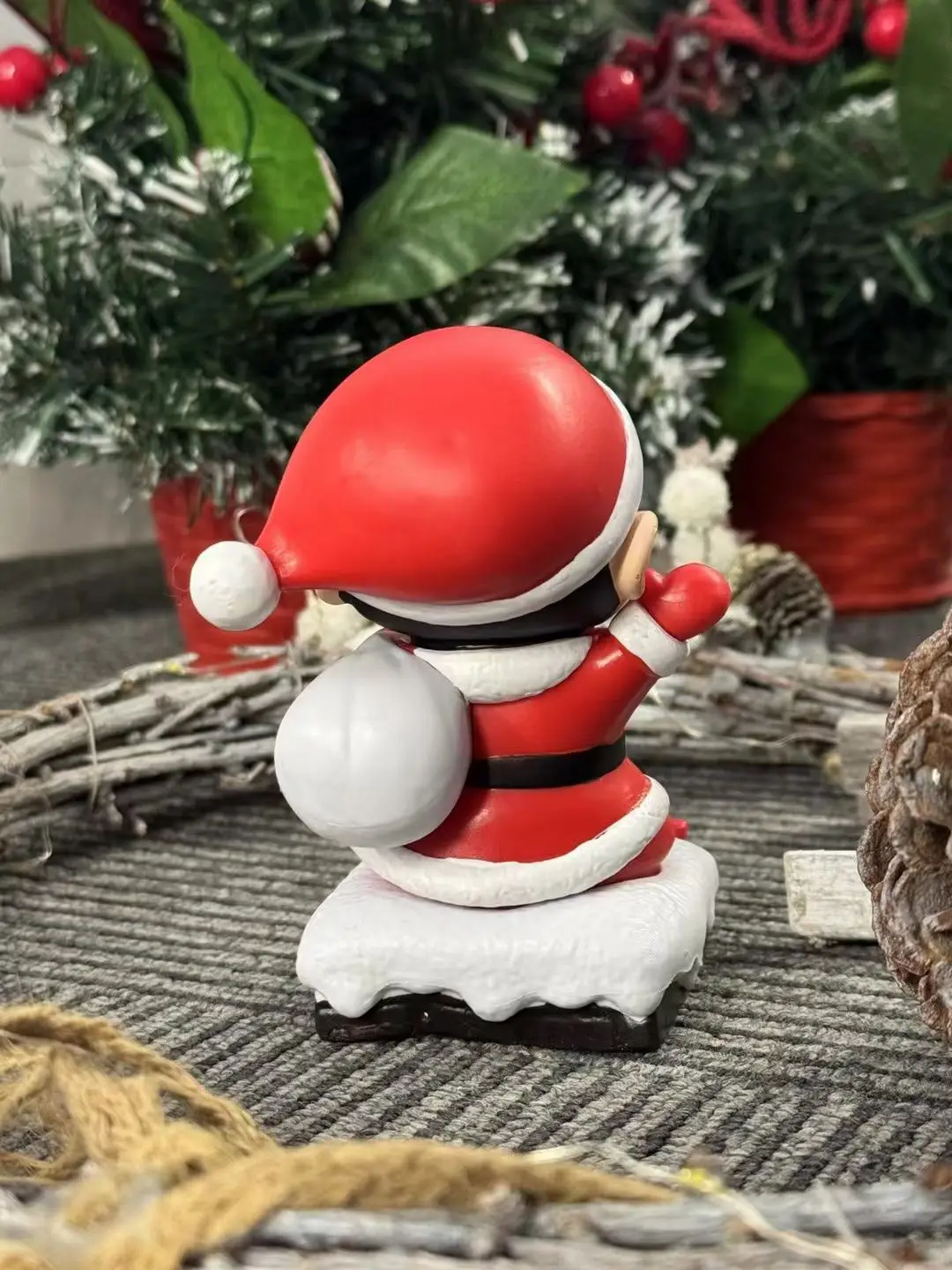 11 centimetri Anime Crayon Shin-Chan Figure Di Natale Figurine Nohara Shinnosuke Action Figures Pvc Q Versione Modello Collezione Giocattoli Regalo