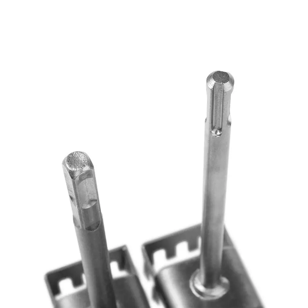 قطع سريع ثقب مربع القاطع الشق لكمة مربع المقبس الناخس مربع التعامل مع 4 حفر مقبض دائري 2 حفر و 2 الأخاديد #5