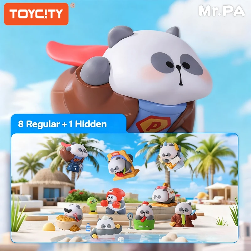 

Toycity“Wish List Series”series Cute Panda Original Ccartoon Blind Box Toys Action Figure Collection Mystery Box Christmas Gif