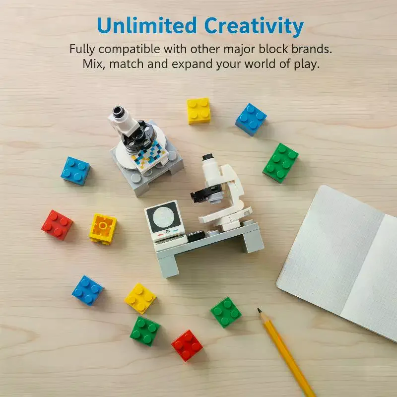 

1 set of building block assembly toys, small particle parts, experimental microcomputer equipment accessories