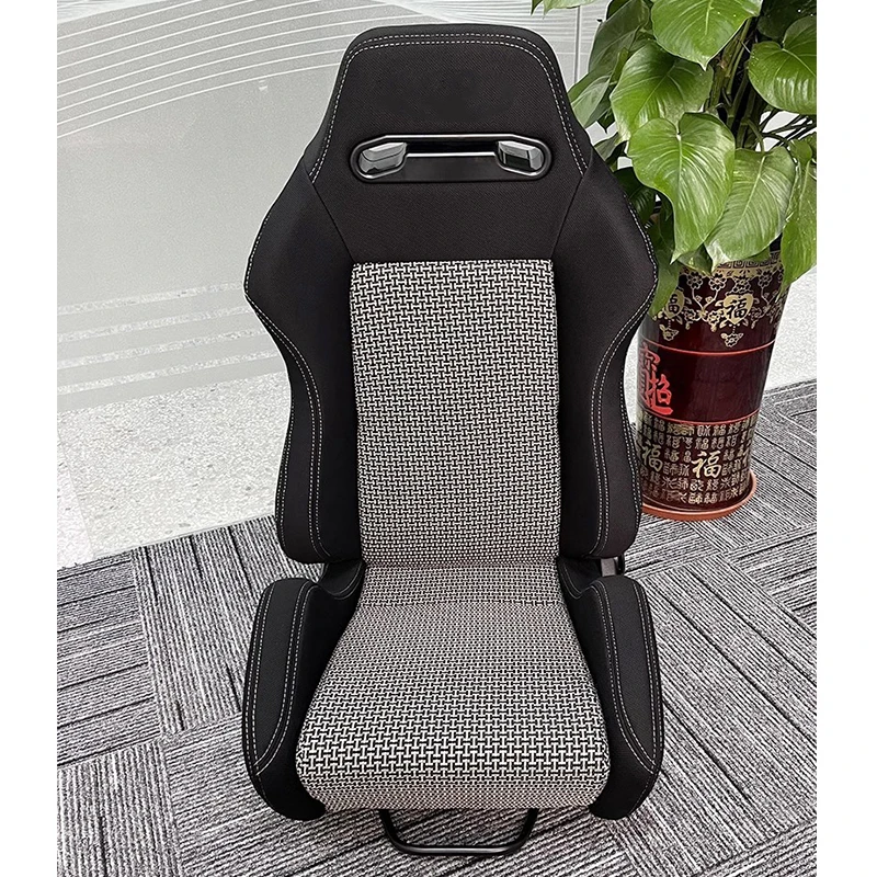 

Tomcat Racing Seat Adjustable Bucket Seat with Dual Sliders Universal Fit