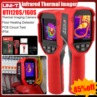 UNI-T UTi160S Thermal Imager Infrared Resolution 160x120 Thermal Imaging Camera with Laser PC Software IR Thermographic Camera
