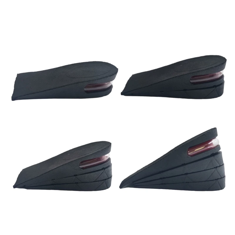 Men Women Shock Absorbing Cushion Insoles Replacement Sports Shoe Height Inserts