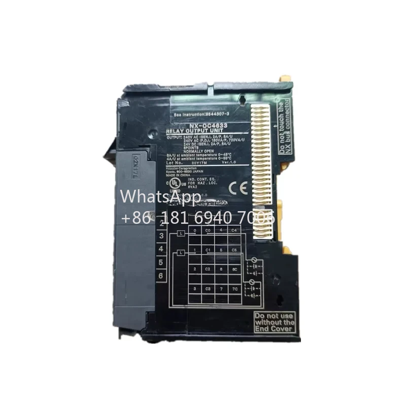 Unidade de saída PLC série NX NX-OC4633 Novo local