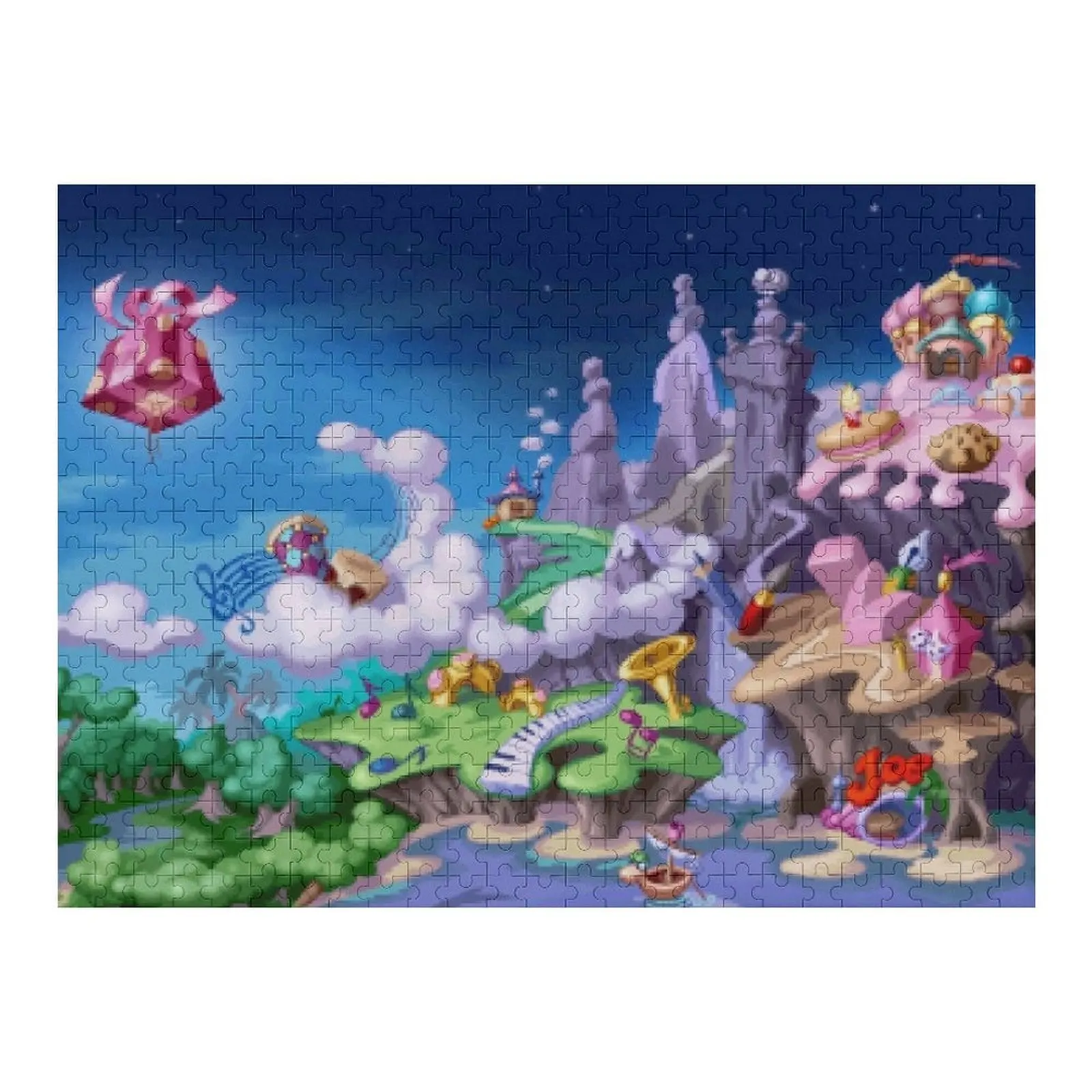 

Пазл Rayman-The Valley для детей, пазл Woodens для взрослых