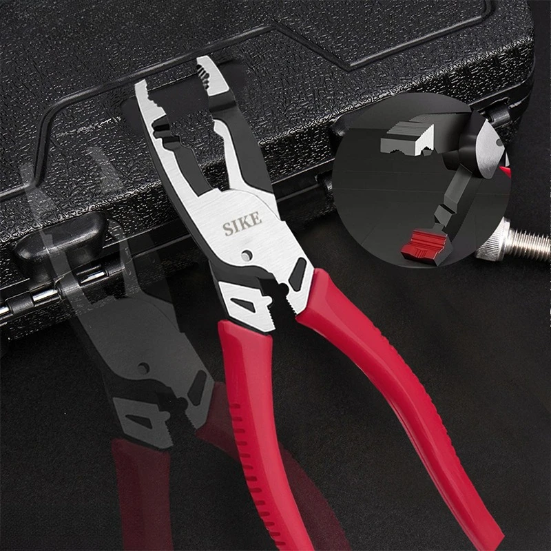 

Multifunctional Screwdriver Dismantle Rusty Screws Nail Puller Pliers Fast Cutting Crimp Wire Pulling Wire Stripping Tool