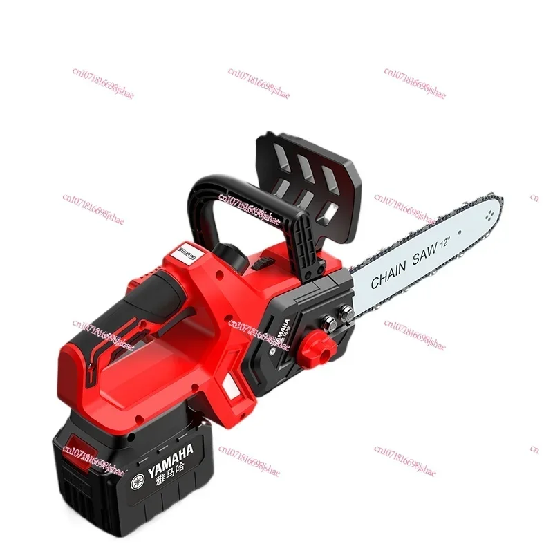 Imported Brushless Chainsaw Household Small Handheld Lithium Chainsaw Logging Tree Sawing Firewood Rechargeable