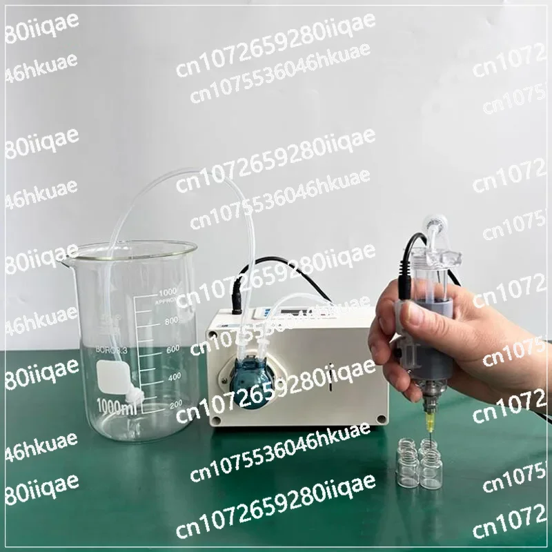 Handheld Liquid Filling Machine for Small Bottle- Essential Oil, Perfume Sample, E-Liquid, Ink Lab Quantitative Dispenser