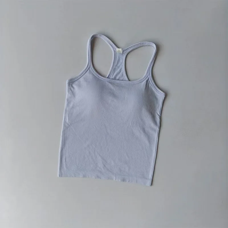 Damen Yoga-Bekleidung Sport-BH Stoßfest Push-Up Fitnesskleidung mit Gepolsterter Brust Lauf-Oberbekleidung Pilates Tanktop – Detail 22