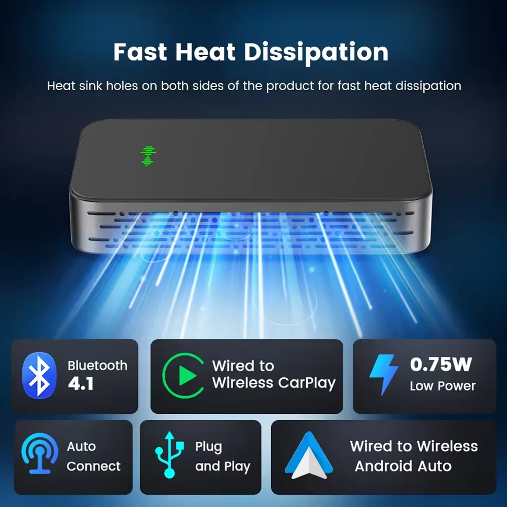 2025 carlinkit 5.0 dongle sem fio carplay android caixa automática com fio para adaptador carplay sem fio 2air para audi a1 a3 a4 a5 a6 q2 q3