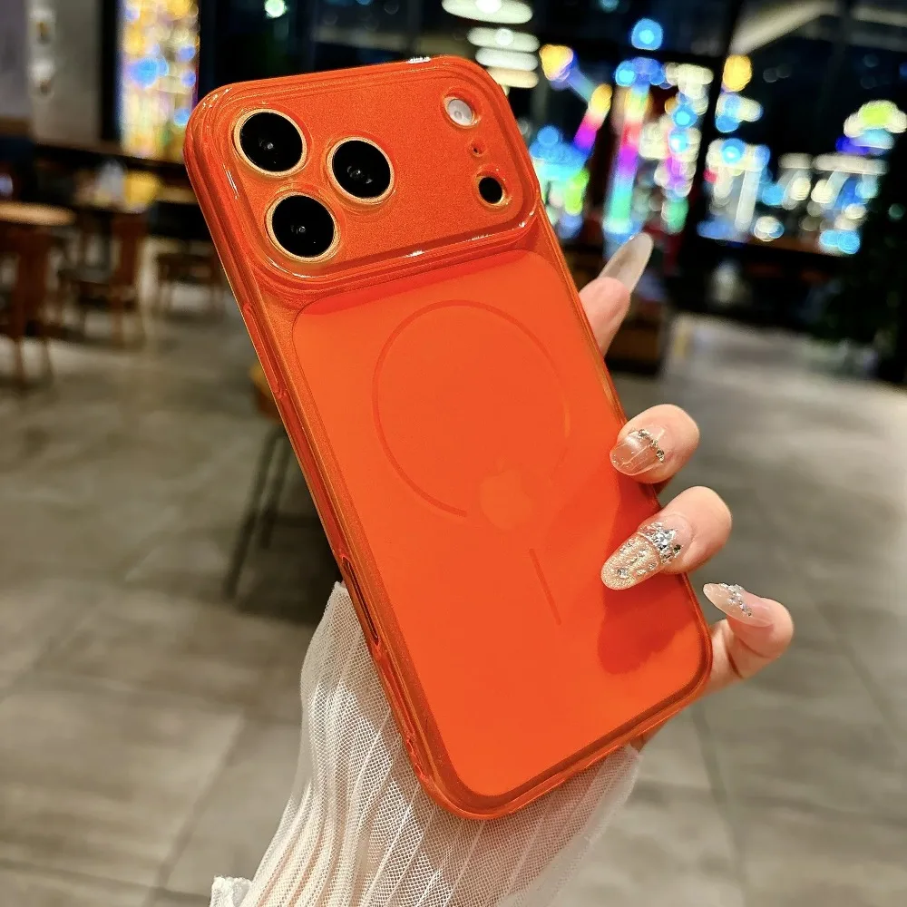 Premium Transparente Haptik-Schutzhülle für iPhone 18 17 16 15 14 13 12 Pro Max Klare Abdeckung mit Weitwinkel-Sichtfenster Schlankes Weiches Design – Detail 5