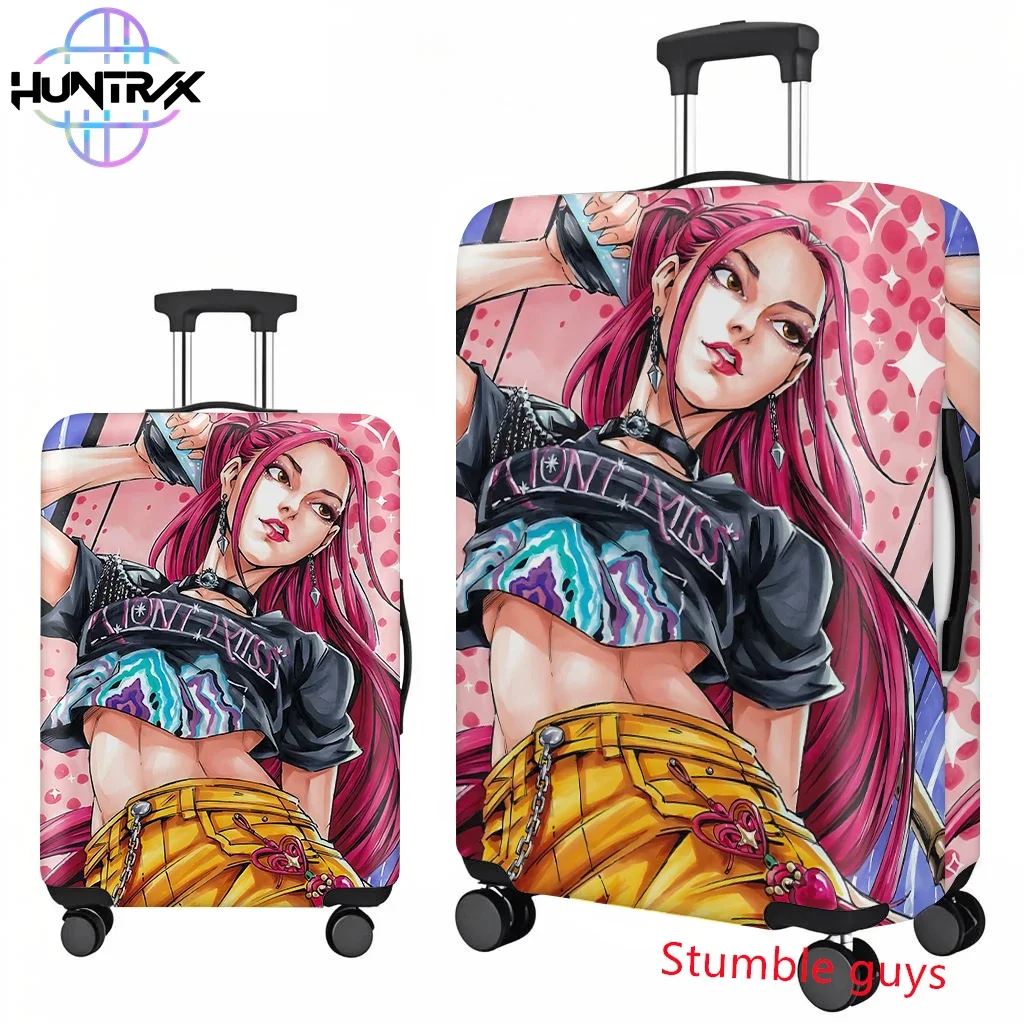 Kpop Demon Hunters bagagebeschermer hoes past op 18-32 inch koffers Anime Travel Design