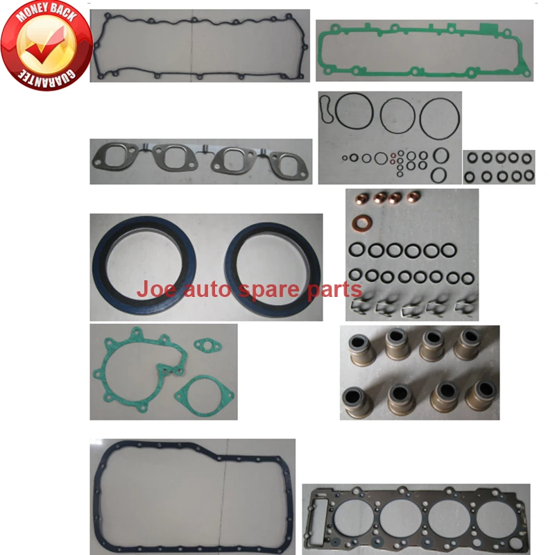 4HE1 4HE1T 4HE1-T Engine Full gasket set kit for Isuzu NQR500 4.75L 1998-