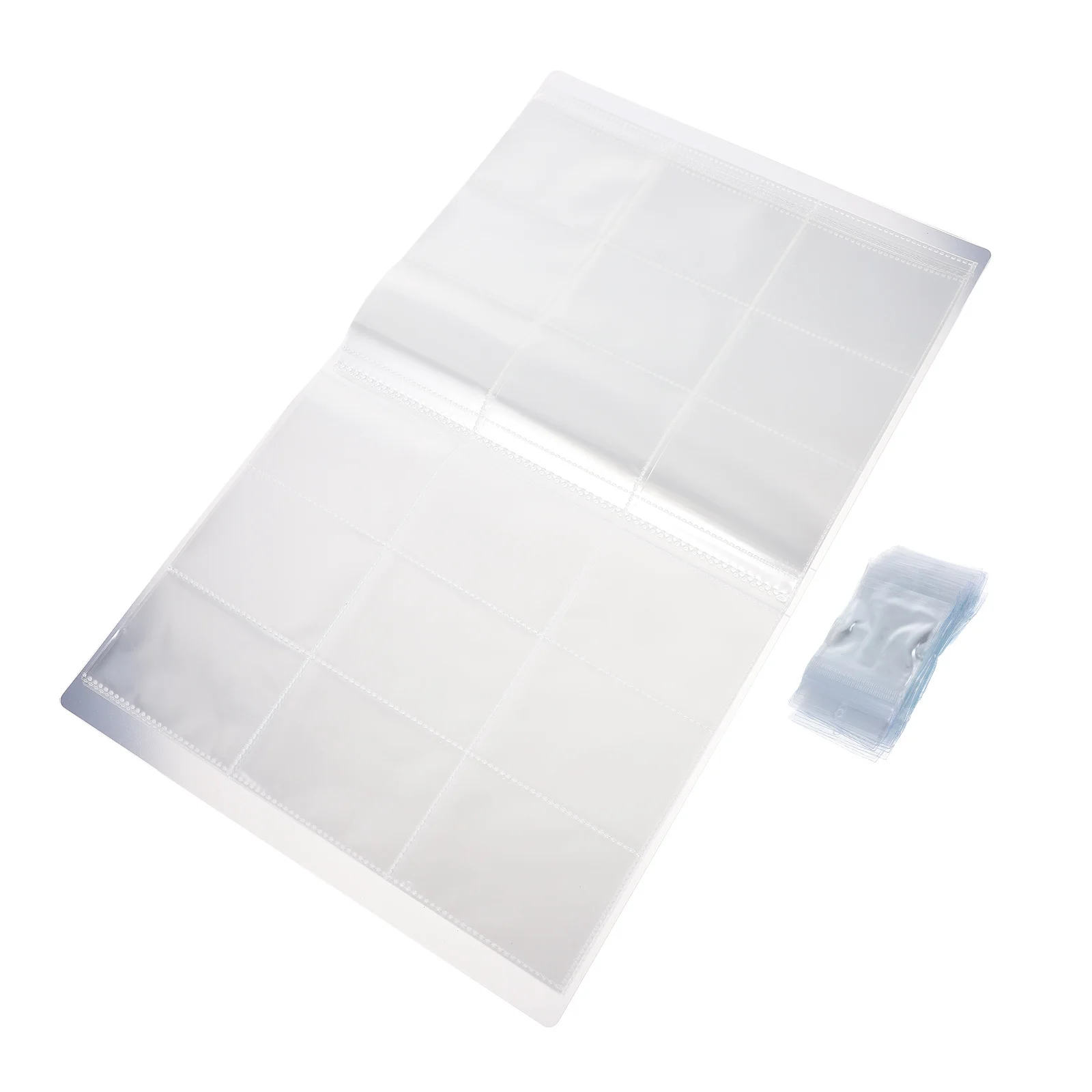 

1Set Anti-Oxidation Sealing Bag Household Jewelry Storage Book Durable Multi-Function Jewelry Organizer Convenient Earring