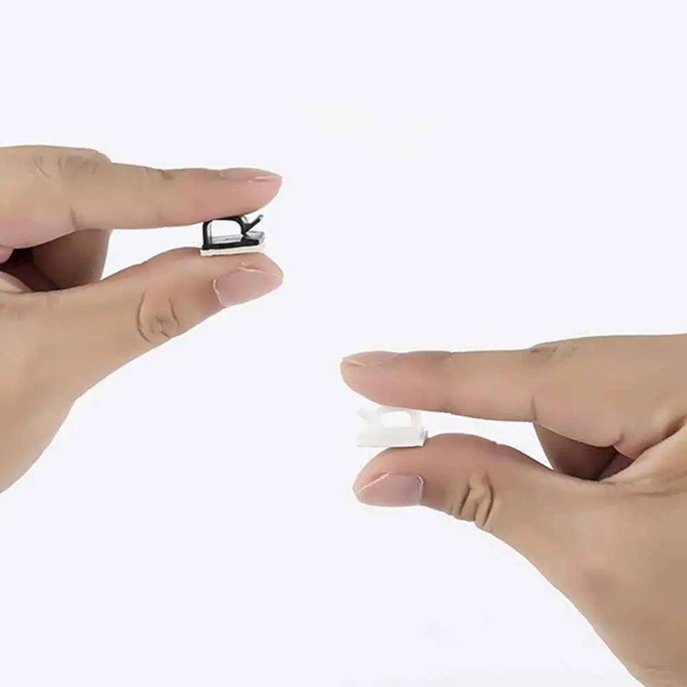 5 Pcs Cable Organizer Adhesive Car Cable Organizer Clips Desktop Management Plastic Cable Winder Drop Cable Holder Management