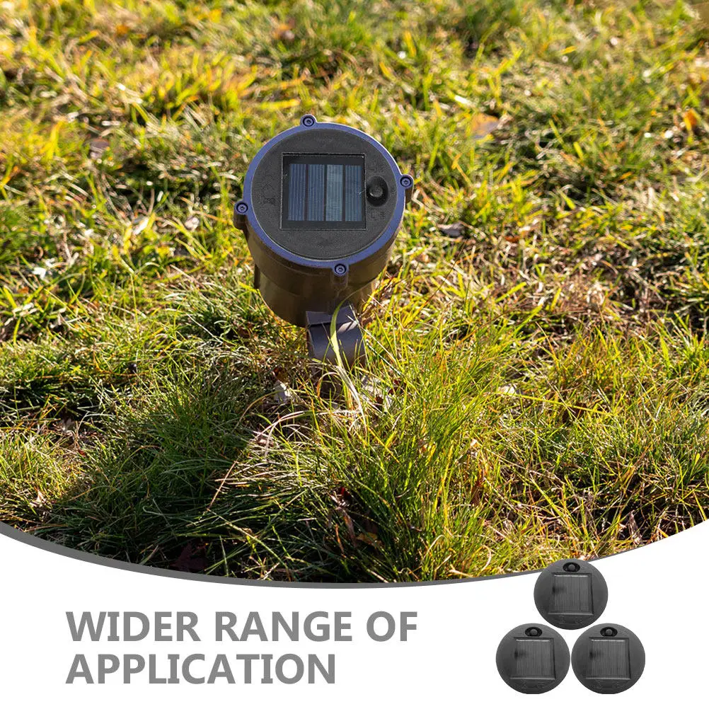 3pcs Outdoor Panels Light Parts For Lanterns Replacement Panels For Garden Lights Solar Replacement Tops Rainproof Long-Lasting