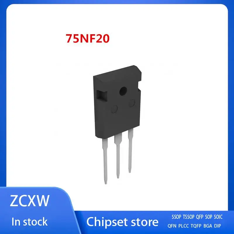 10Pcs/Lot Stw75Nf30…
