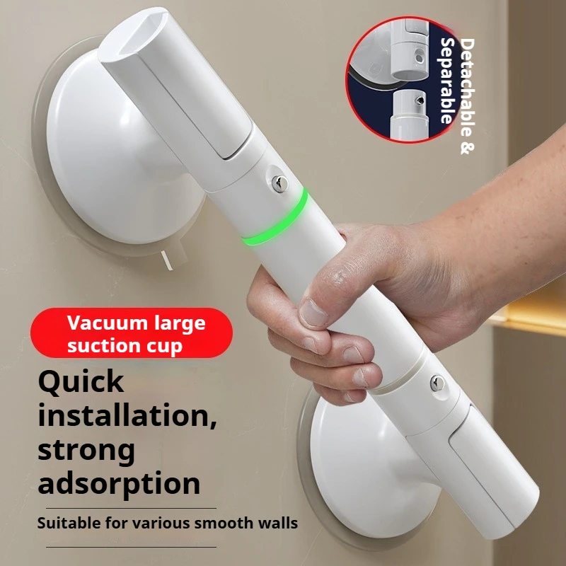 

Bathroom grab bars anti-slip safety handles for the elderly in the toilet household toilet non-drilling suction cup handles