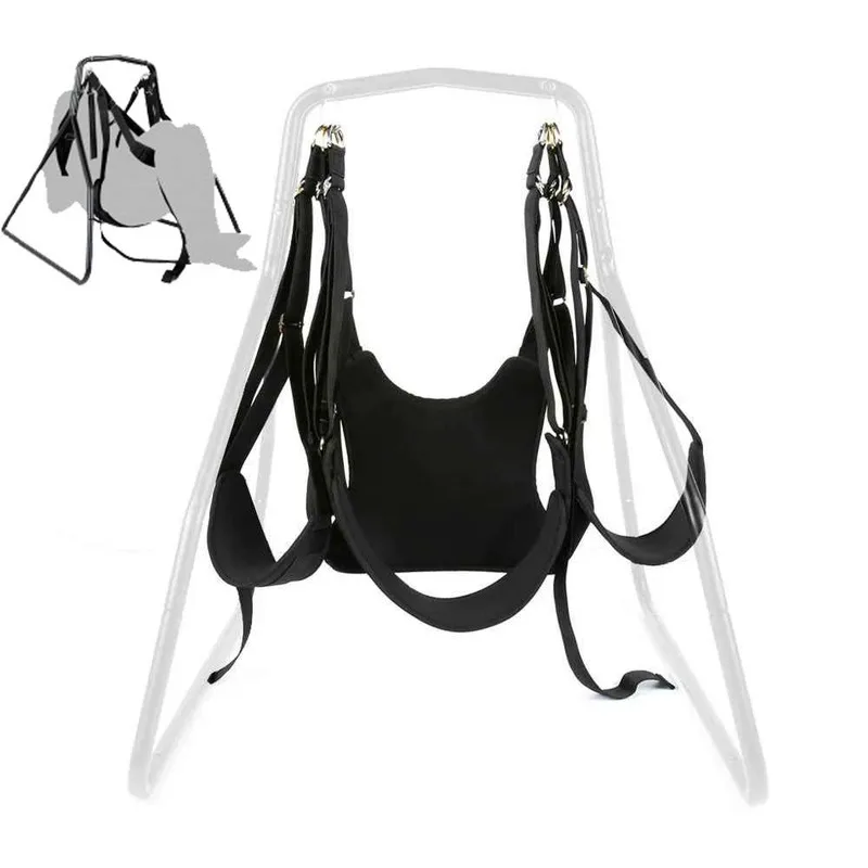 

Toughage Sex Swing Chair With Stand Attachment Sling Sex Hammock Flirt Essential Sex Furniture Fetish Bandage Sex Toy For Couple