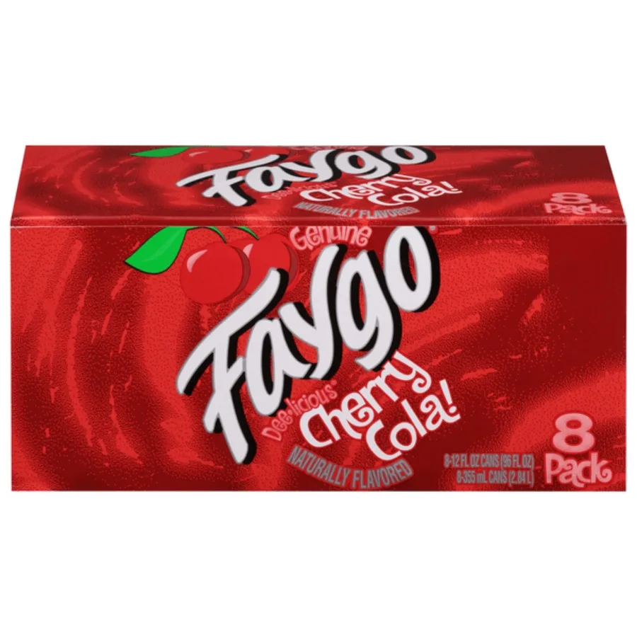 

ЦЕПИ FAYGO CHERRY COLA 8PK 12OZ