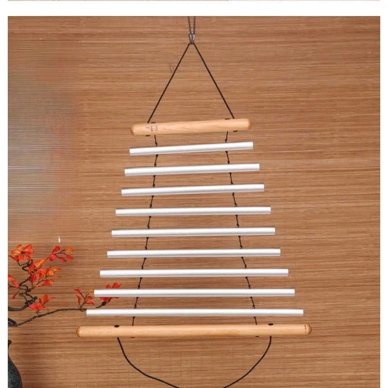 

Hand-cranked sound beam rotating 9-tone professional stick, hand-held rocking wind chimes, meditation yoga sound therapy