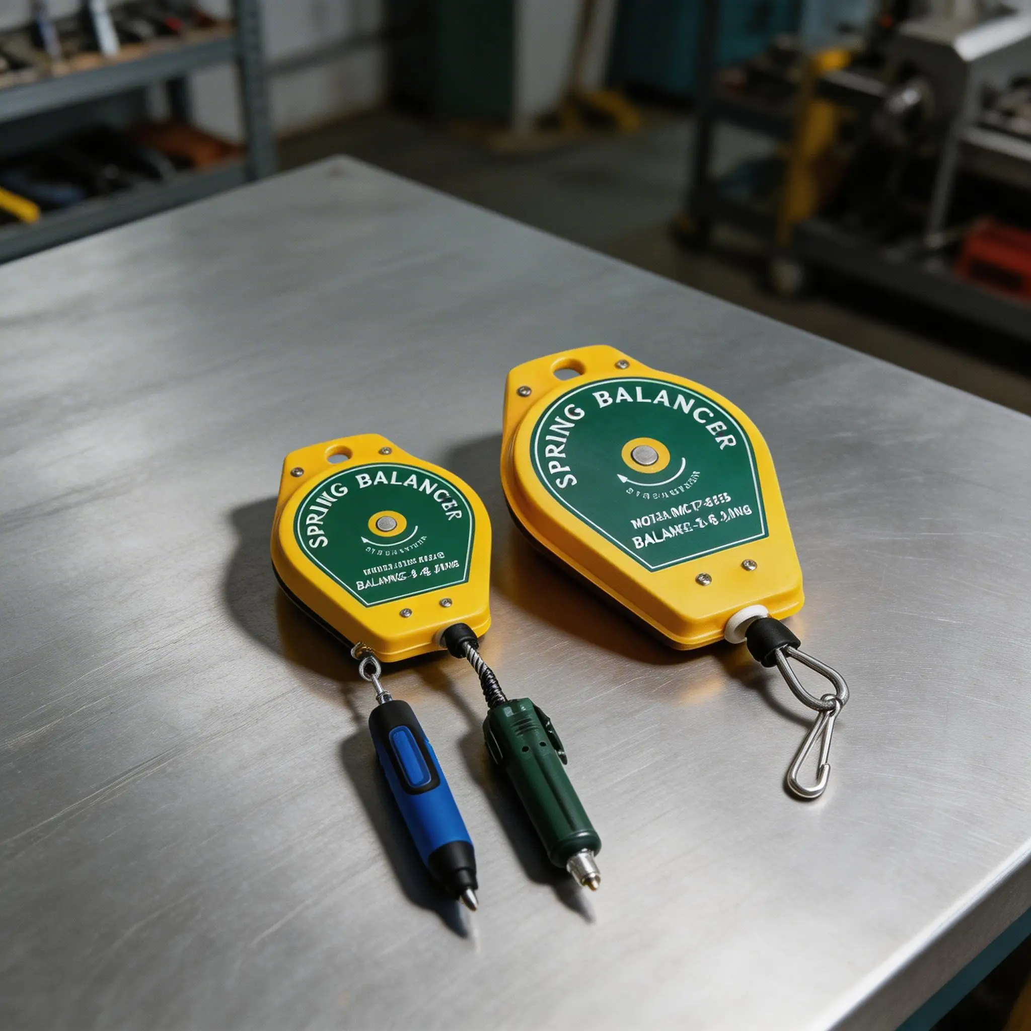 Retractable Spring Balancer For Electric Screwdriver Hanging Steel Wire Rope Measuring Tool Portable Spring Balancer