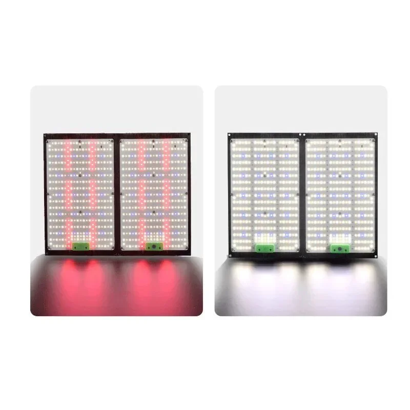 Lámpara de Cultivo LED Quantum-Board de Espectro Completo, Aparato de Iluminación Suplementaria Colgante para Plantas de Invernadero Interior, Vegetales y Flores