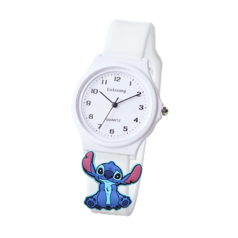 Anime Watch Kawaii Lilo & Stitch Boys Girls Watches Kids Minimalist Cute Children Cartoon Wristwatches Gifts for Kids Girl Clock