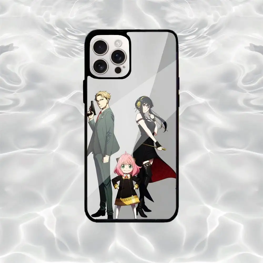 Funda de teléfono Spy X Family B-Bond Yor Anya para iPhone17,16,15,14,13,12,11 Plus,Pro Max, carga inalámbrica magnética Magsafe