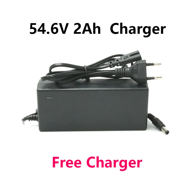 48V 20Ah ebike battery with 30A BMS 1000W Gift Charger 54.6V 13S6P Lithium Battery Pack For Electric bike Scooter Citycoco