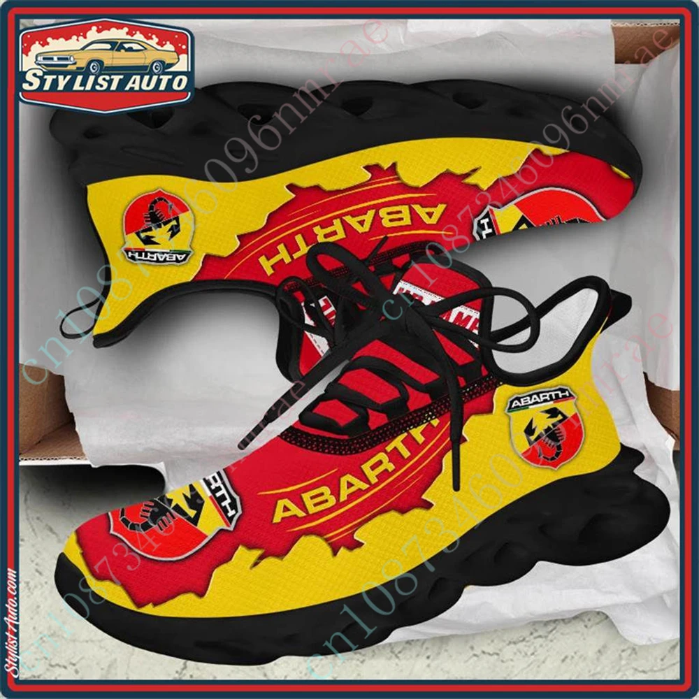 Abarth Buty Sportowe Dla Mężczyzn Duży Rozmiar Męskie Trampki Casualowe Buty Do Biegania Unisex Tenis Lekkie Męskie Trampki Niestandardowe Logo