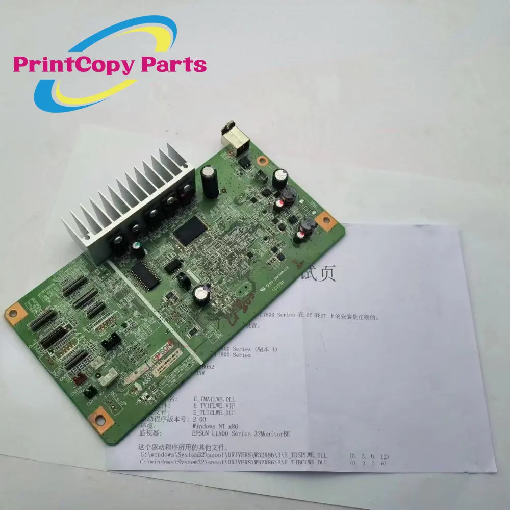 Original Main Board Motherboard for Epson 1390 1400 1410 1430 1500 L1800 EP4004 Formatter Printer 100% Test OK