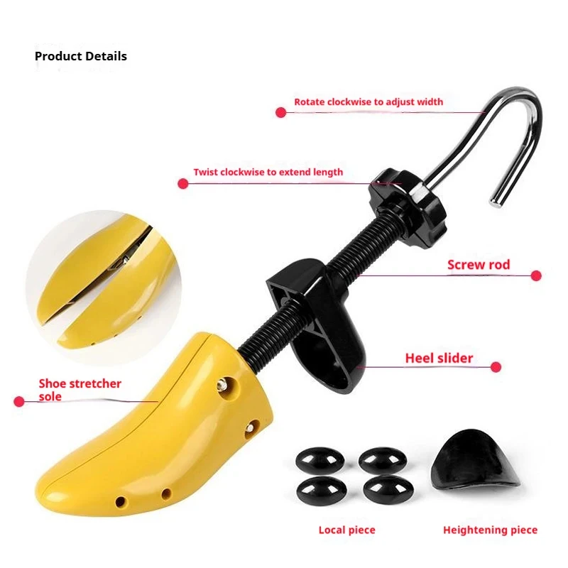 1Pcs/2Pcs Support Shoe Lasts Adjustable Length and Width Shoe Stretcher High Heeled Shoes Sneakers Anti-Deformation Internal