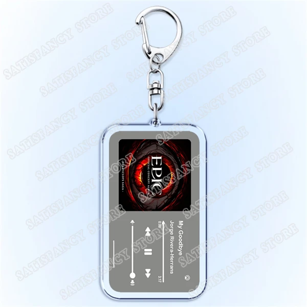 ملحمة الأغاني الموسيقية سلاسل المفاتيح للنساء الملحقات حقيبة سوف تقع في حب معي مرة أخرى المفاتيح الموسيقية مجوهرات المشجعين الهدايا #3