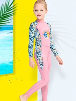 Girls' Unicorn One-Piece Swimsuit | Quick-Dry Swimwear Ages 2-12 6 One Piece Swimsuits Girls Swimwear Kids Bathing Suit Cartoon Unicorn Quick Drying Swimming Clothes Baby Beachwear 2-12 Years 6