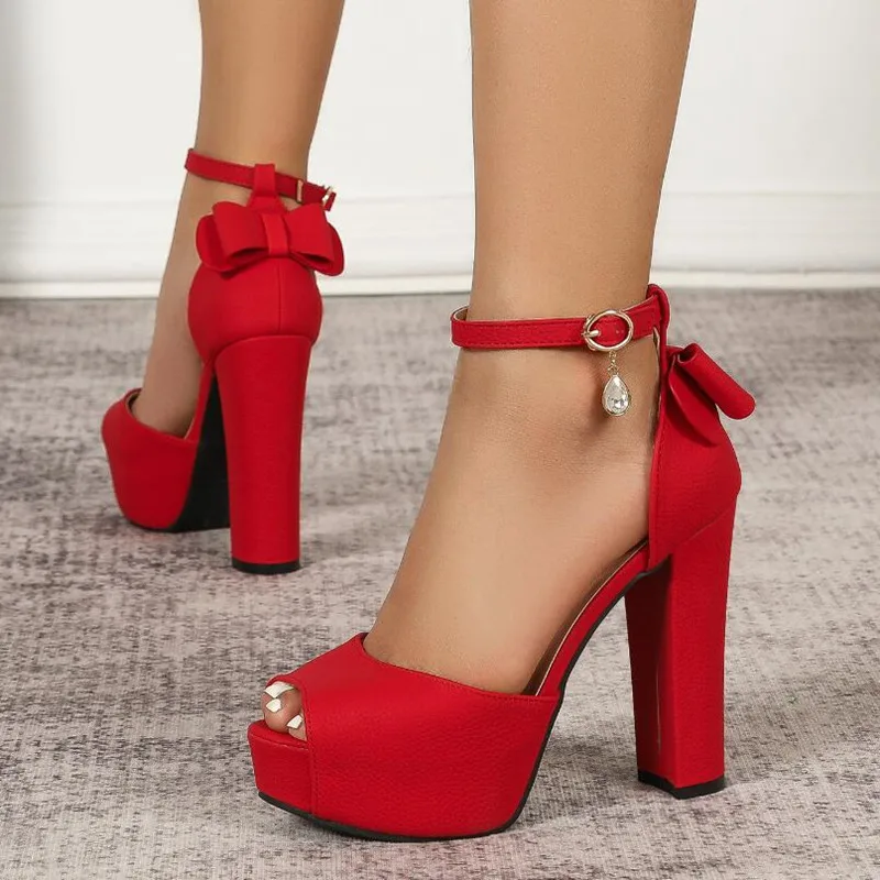 Women Heels Sandals Fashion Bu - Women Shoes Waterproof ulasan dan harga
