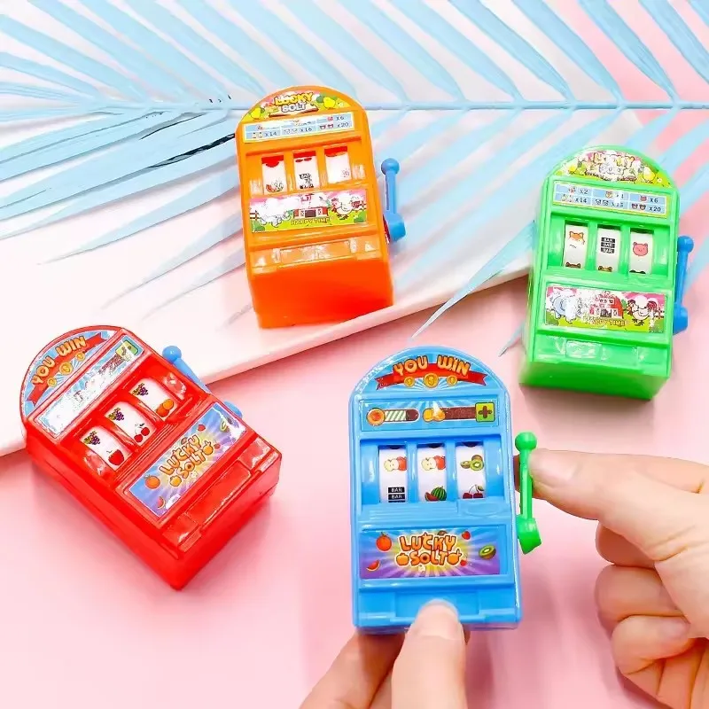 Mini Lottery Machine Creative Vending Machine Party Gift For Guests Winning Machine Lucky Ball Catching Machine Gift