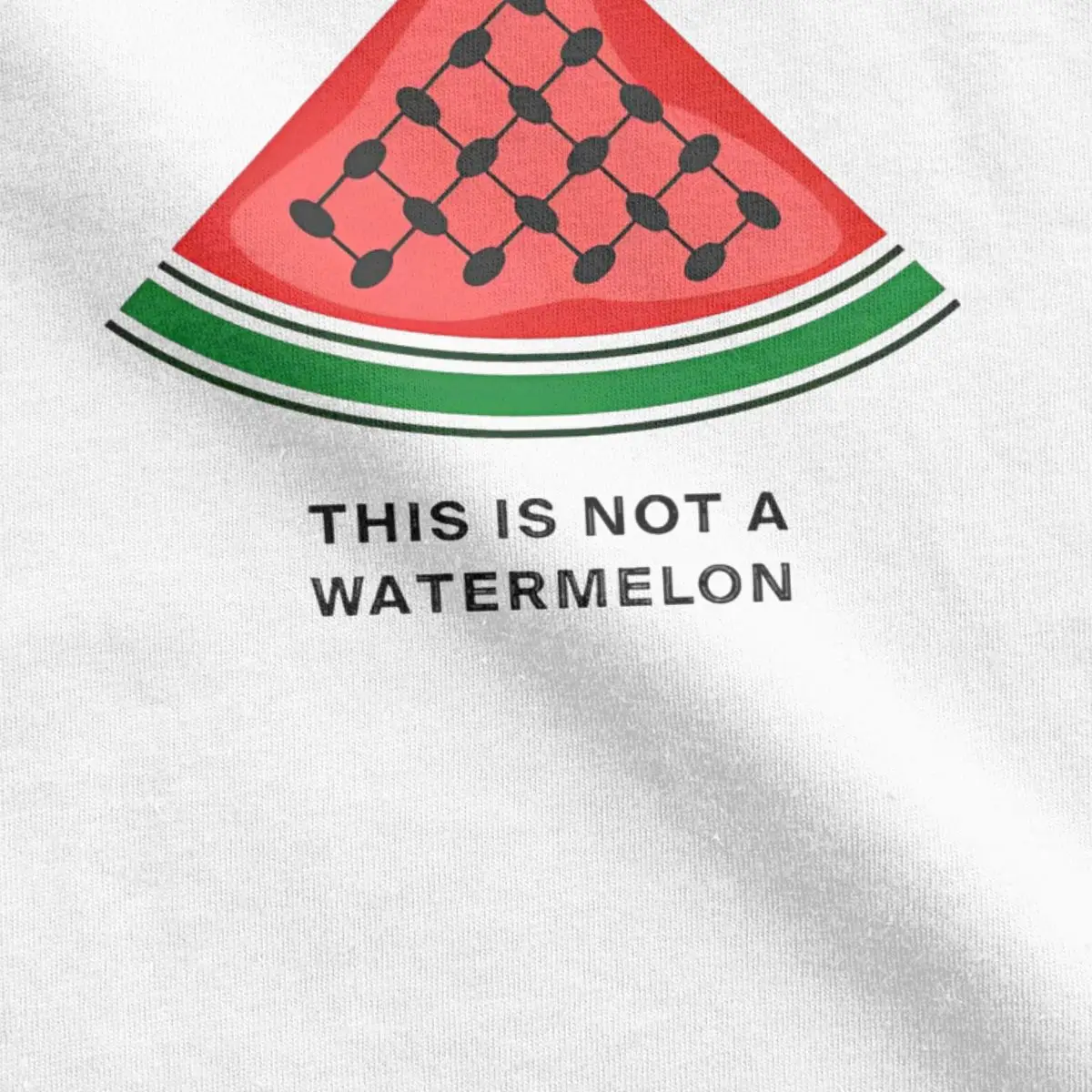 Watermelon Palestines T-Shirts for Men Women Palestinians Hatta Kufiya  Pure Cotton Tees O Neck  T Shirts Birthday Gift Clothing