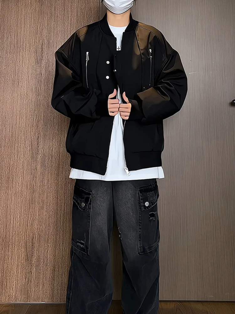 

Мужская осенняя куртка Bla ort Baseball Sle Pilot, в стиле американской уличной моды, рабочая одежда, молодежная, трендовая, свободного кроя, из полиэстера...