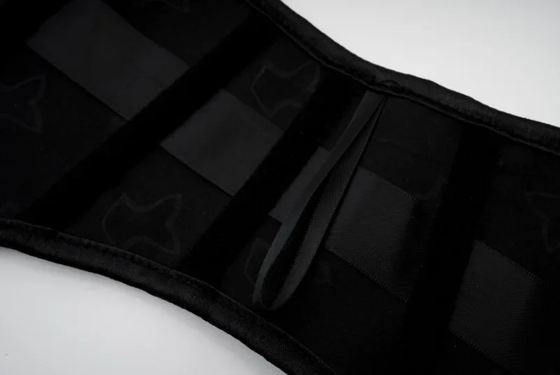 Sexy Bustiers und Korsett für Damen, Gürtel, Schnürung, Kunststoffknochen, Satin, Unterbrust, Taillentrainingskorsett, Unterbrustkorsett – Detail 8
