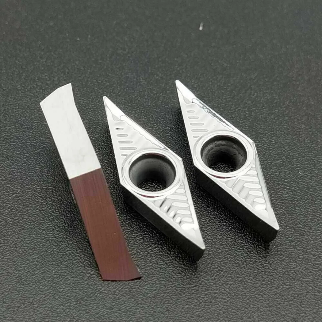 

For Aluminum VCGT110302-AK H01 VCGT220.5-AK CNC Carbide Aluminum Turning Inserts Toolholding Indexable Inserts