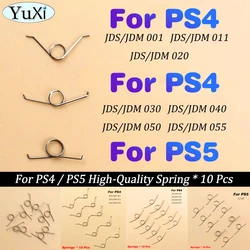 10Pcs L1 L2 R1 R2 Trigger Button Springs For PS4 Slim Pro JDS JDM 001 011 030 040 050 055 For PlayStation 5 Controller Repair