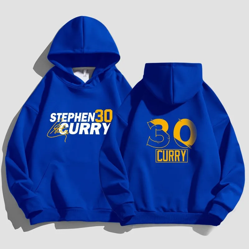 Sudadera con capucha de baloncesto Curry Gold State Sports Coat Warriors Stephen, negra