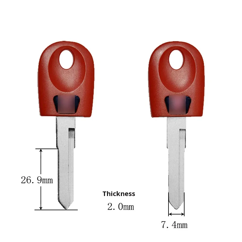 Ducati motorcycle key, suitable for: Ducati 007 848 696 996 999 1098 motorcycle key embryo.(can be placed anti-theft chip).