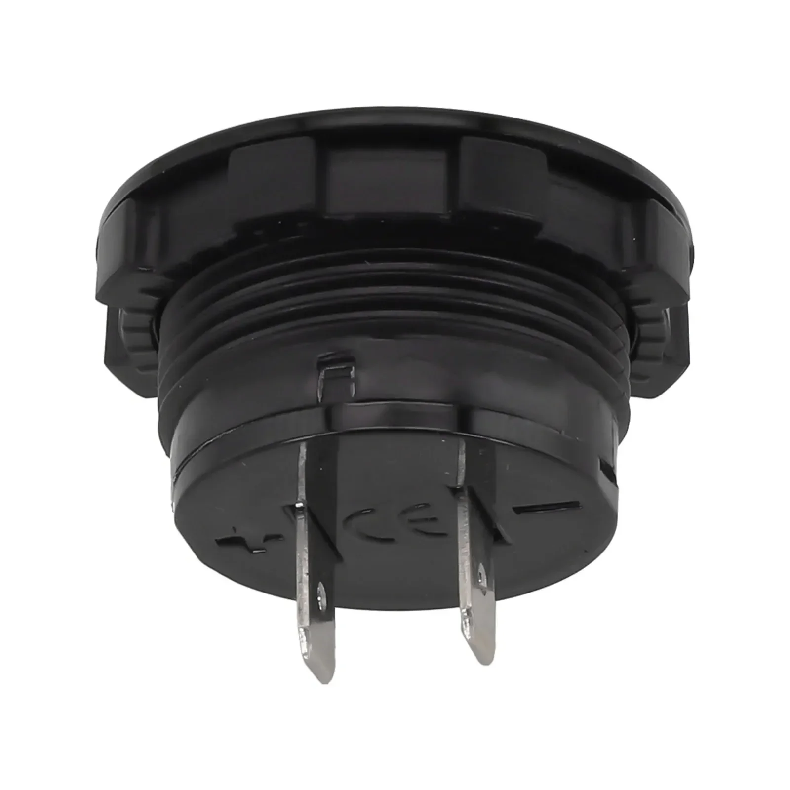 3-digit Display Battery Voltage Gauge 12V-24V Voltmeter Easy To Install Fixed Nut Installation LED Digital Display