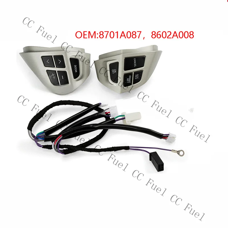 C+ Steering Wheel Audio Cruise Control Switch for Mitsubishi Outlander Lancer ASX