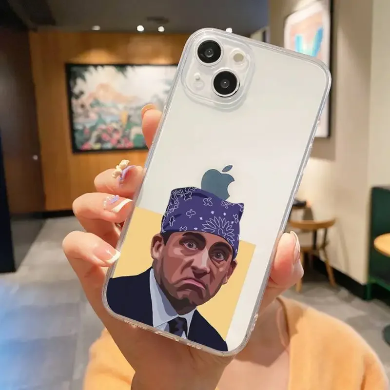 Michael Scott The Office Phone Case For Iphone 14 15 16  Plus X Xr Xs 11 12 13 Mini Mobile Iphones 14 Pro Max Case